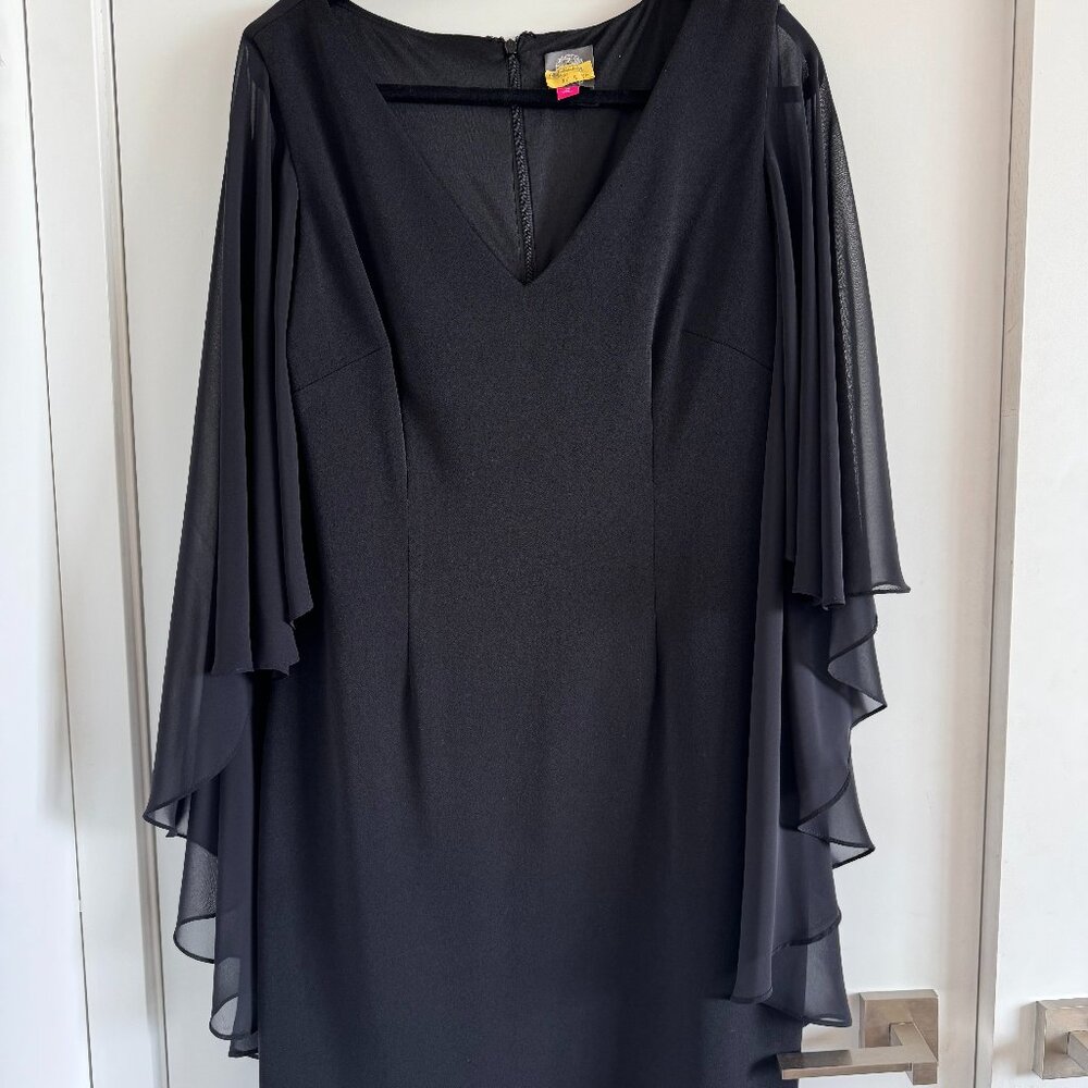 Vince Camuto Black Cocktail Dress / Size 14 / Great Preloved